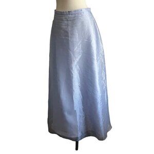 Betsy & Adam by Laclene Purple Formal Skirt Sz 14 Womens Light Sheer with Unders